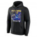 Los Angeles Rams Black Bud Light Pullover Hoodie