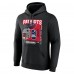 New England Patriots Black Bud Light Pullover Hoodie