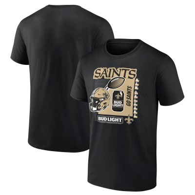 Футболка New Orleans Saints Black Bud Light
