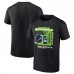 Seattle Seahawks Black Bud Light T-Shirt