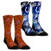 Unisex Indianapolis Colts Rock Em Socks Halloween Crew Socks 2-Pack Set