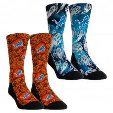 Подростковая Detroit Lions Rock Em Socks Halloween Crew Socks 2-Pack Set Подростковая Detroit Lions Rock Em Socks Halloween Crew Socks 2-Pack Set