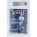 Roger Staubach Dallas Cowboys Autographed 2021 Panini Absolute Heroes Memorabilia Relic #AH1 #/99 Beckett Fanatics Witnessed Authenticated Card