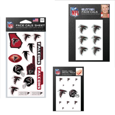 Atlanta Falcons WinCraft 4 x 7 Waterless Tattoos Set