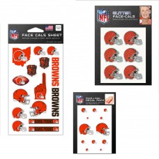 Cleveland Browns WinCraft 4 x 7 Waterless Tattoos Set