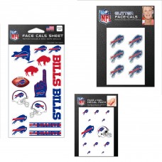 Buffalo Bills WinCraft 4 x 7 Waterless Tattoos Set