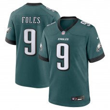 Nick Foles Philadelphia Eagles Nike Team Retired Player Game Jersey - Midnight Green