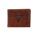 Atlanta Falcons Bi-Fold Leather Passcase Wallet