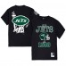 Unisex New York Jets x Aleali May Black T-Shirt Unisex New York Jets x Aleali May Black T-Shirt