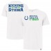 Unisex Indianapolis Colts 47 White Mental Health is Health Kicking the Stigma Franklin T-Shirt Unisex Indianapolis Colts 47 White Mental Health is Health Kicking the Stigma Franklin T-Shirt