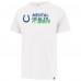 Unisex Indianapolis Colts 47 White Mental Health is Health Kicking the Stigma Franklin T-Shirt