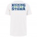 Unisex Indianapolis Colts 47 White Mental Health is Health Kicking the Stigma Franklin T-Shirt