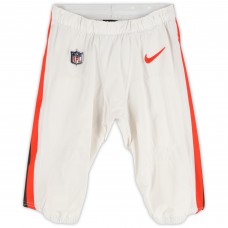 Martin Emerson Jr. Cleveland Browns Fanatics Authentic Game-Used White Nike Pants vs. Dallas Cowboys on September 8, 2024