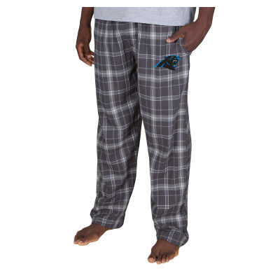 Штаны Carolina Panthers Concepts Sport Charcoal Ultimate Plaid Flannel