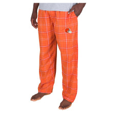 Cleveland Browns Concepts Sport Orange Ultimate Plaid Flannel Pants