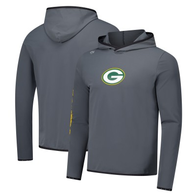 Футболка с длинным рукавом с капюшоном Green Bay Packers Greyson Clothiers Charcoal Colorado