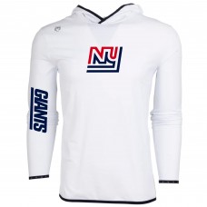 New York Giants Greyson Clothiers White Colorado Long Sleeve Hoodie T-Shirt