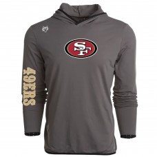 San Francisco 49ers Greyson Clothiers Gray Colorado Long Sleeve Hoodie T-Shirt