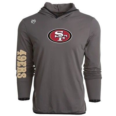 San Francisco 49ers Greyson Clothiers Gray Colorado Long Sleeve Hoodie T-Shirt