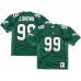 Игровая джерси Jerome Brown Philadelphia Eagles Mitchell & Ness 1991 Authentic - Kelly Green