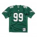 Игровая джерси Jerome Brown Philadelphia Eagles Mitchell & Ness 1991 Authentic - Kelly Green