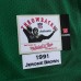 Игровая джерси Jerome Brown Philadelphia Eagles Mitchell & Ness 1991 Authentic - Kelly Green