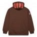 Толстовка Cleveland Browns Mitchell & Ness Brown Vintage Logo Team OG 2.0 Fleece