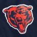 Chicago Bears Mitchell & Ness Navy Vintage Logo Ultimate Lightweight Full-Zip Windbreaker