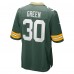 Игровая джерси Green Bay Packers Ahman Green Nike Green Team Retired Player Game