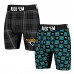 Jacksonville Jaguars Rock Em Socks Two-Pack Plaid and Checkerboard Boxer Briefs