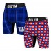 New York Giants Rock Em Socks Two-Pack Plaid and Checkerboard Boxer Briefs