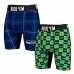 Seattle Seahawks Rock Em Socks Two-Pack Plaid and Checkerboard Boxer Briefs
