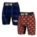 Denver Broncos Rock Em Socks Two-Pack Plaid and Checkerboard Boxer Briefs