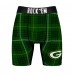 Green Bay Packers Rock Em Socks Two-Pack Plaid and Checkerboard Boxer Briefs