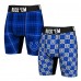 Indianapolis Colts Rock Em Socks Two-Pack Plaid and Checkerboard Boxer Briefs