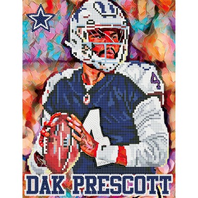 Dallas Cowboys Dak Prescott Diamond Painting Art Craft Kit