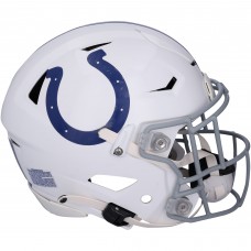 Indianapolis Colts Fanatics Authentic Team-Issued White Helmet from the 2023-24 NFL Season - RG13338694