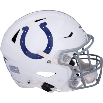 Indianapolis Colts Fanatics Authentic Team-Issued White Helmet from the 2023-24 NFL Season - RG13338695
