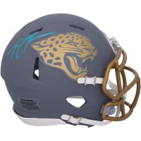 Trevor Lawrence Jacksonville Jaguars Autographed Fanatics Authentic Riddell Slate Speed Mini Helmet