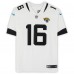 Trevor Lawrence Jacksonville Jaguars Autographed Fanatics Authentic White Nike Limited Jersey with 2021 #1 Pick Inscription