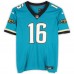 Trevor Lawrence Jacksonville Jaguars Autographed Fanatics Authentic Teal Throwback Limited Jersey