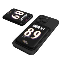 Baltimore Ravens Mark Andrews Keyscaper Black Magnetic Credit Card Wallet