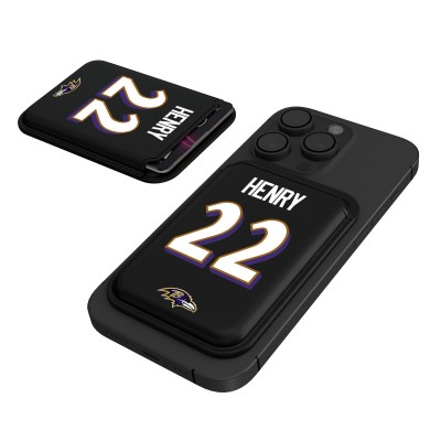 Baltimore Ravens Derrick Henry Keyscaper Black Magnetic Credit Card Wallet