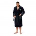 New York Jets The Northwest Group Black Silk Touch Robe New York Jets The Northwest Group Black Silk Touch Robe