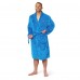 Los Angeles Chargers The Northwest Group Powder Blue Silk Touch Robe Los Angeles Chargers The Northwest Group Powder Blue Silk Touch Robe
