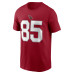 Футболка Arizona Cardinals Trey McBride Nike Cardinal Name & Number