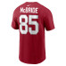 Футболка Arizona Cardinals Trey McBride Nike Cardinal Name & Number