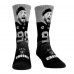 Unisex Las Vegas Raiders Maxx Crosby Rock Em Socks NFL-Player Two-Pack Crew Socks Set