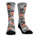 Unisex Las Vegas Raiders Maxx Crosby Rock Em Socks NFL-Player Two-Pack Crew Socks Set