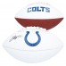 Jonathan Taylor Indianapolis Colts Autographed Fanatics Authentic Franklin White Panel Football Jonathan Taylor Indianapolis Colts Autographed Fanatics Authentic Franklin White Panel Football